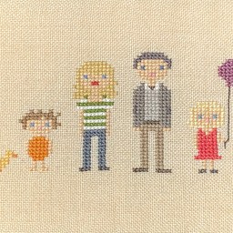 Family in Stitch