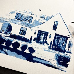 [Private Collection] Monochromatic Cottage