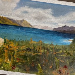 [Private Collection] Photo Behind a Sketch