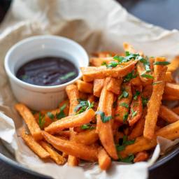 Oven-Baked Sweet Potato Fries